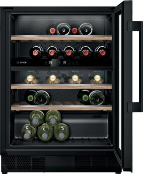 Bosch KUW21AHG0 - Serie 6, Einbau-Weinkühlschrank, 60 x 82 cm
